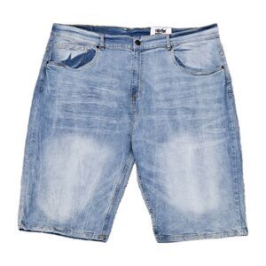 Evolution In Design Slim Denim Shorts Men’s 50 (46x14.5) Hip Hop Streetwear Y2K